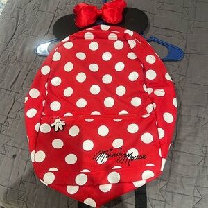 Disney Parks I Am Minnie Mouse Backpack, Spring Break, Vacation, Back to School